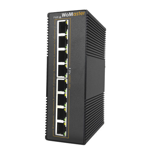 Switch Ethernet non gestibile - IDP208G-8GP - WoMaster - 8 porte / Ethernet gigabit / LAN