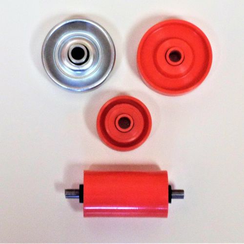 Rulli per movimentazione - RC3M - in acciaio / in plastica / per trasportatore