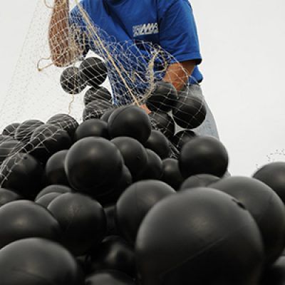 Copertura per vasca di stoccaggio galleggiante - Armor Ball® - AWTT - modulare / in plastica / resistente ai raggi UV