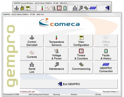 Software di supervisione - GEMPRO - Comeca Group - di regolazione / configurazione / di pilotaggio