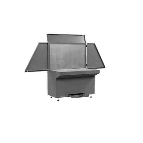 Tavola aspirante per polvere di legno - A & AT - oberA - per levigare / per lucidatura / per verniciatura