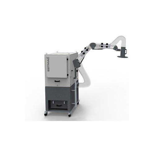 Depolveratore a cartuccia - ESTMAC series - oberA - compatto / mobile / per polvere di legno