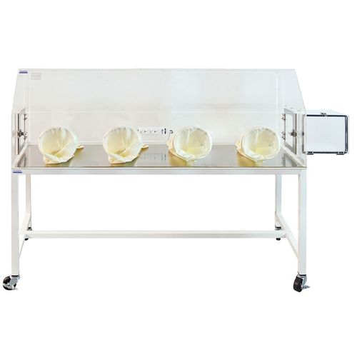 Glove box isolatore - 2100-4-E - Cleatech LLC - per applicazioni di laboratorio / in acrilico