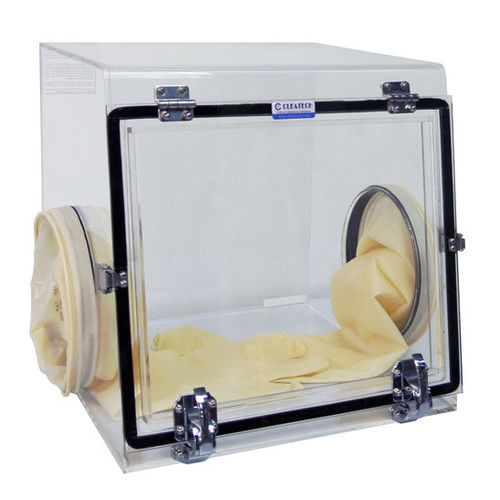 Glove box isolatore - 2500-2-E - Cleatech LLC - per applicazioni di laboratorio / in acrilico