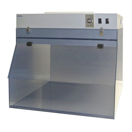 Cabina a flusso laminare verticale - 1000-7-H - Cleatech LLC - portatile