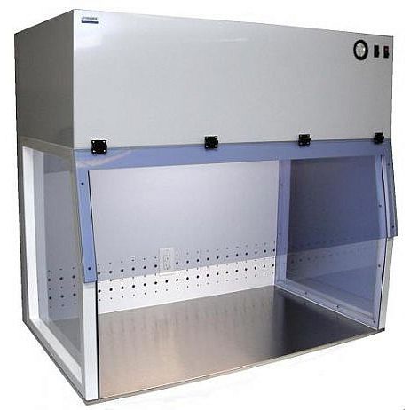 Cabina a flusso laminare verticale - 1000-2-B - Cleatech LLC - in acciaio inossidabile