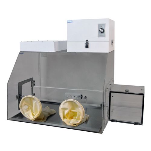 Glove box per applicazioni di laboratorio - 2300-2-B - Cleatech LLC - in acrilico / in polipropilene