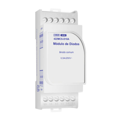 Modulo per diodo su guida DIN - 422MCSD10 series - Avel - a commutazione