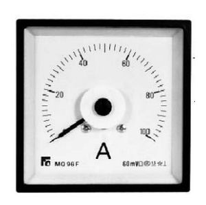 Amperometro DC - 10 - 300 A | MQE - MQFE series - F.C. Misure - analogico / per montaggio a filo