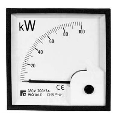 Apparecchio di misura della potenza ad incastro - 100 kW | WQE series - F.C. Misure - analogico