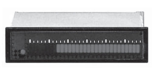 Indicatore di processo - 24 x 96 mm, 3 VA | BB series - F.C. Misure - con display a barre / da montare su pannello