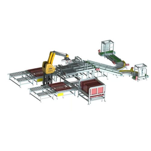 Linea di imballaggio per l'industria agroalimentare - Beijing Cyberrobot Technology Co., Ltd. - per l'industria delle bevande / per prodotti alimentari / per bevande