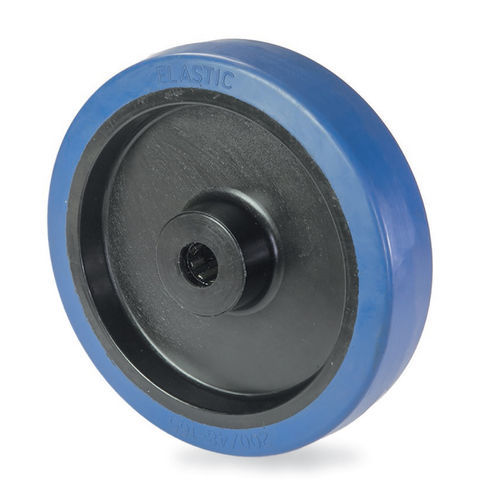 Ruota con fascia - U SR SR - Tecno Ruote Group Srl - in gomma / elastica