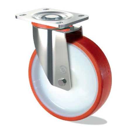 Ruota girevole - M S15 GP - Tecno Ruote Group Srl - con piastra girevole / per carichi pesanti / in poliuretano