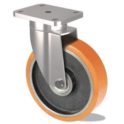 Ruota girevole - V S20 GP - Tecno Ruote Group Srl - con piastra girevole / in acciaio / in poliuretano