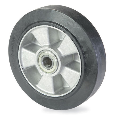 Ruota monoblocco - I SR SR - Tecno Ruote Group Srl - in alluminio / a sfere / Shore A