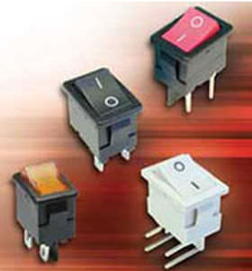 Interruttore a bascula - LR series - CHERRY - bipolare / antifiamma / elettromeccanico