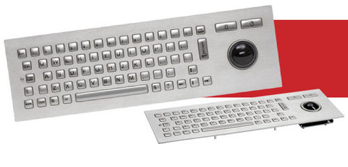 Tastiera ad incastro - J86-4400 series - CHERRY - a tasti meccanici / con trackball / industriale