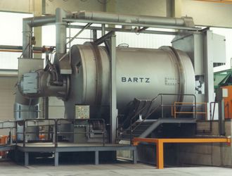 Forno rotante - BARTZ MASCHINENBAU GMBH - di fusione / di ossidazione / a gas