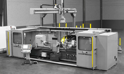 Macchina di tornitura CNC - MASCHINENFABRIK HERKULES GMBH & CO. KG - ad alta produttività / compatta / con carico/scarico automatizzato