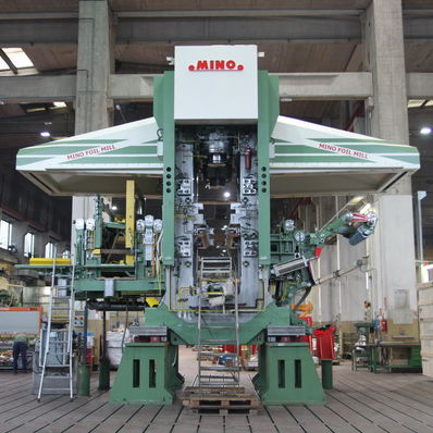 Laminatoio a freddo - MINO SPA - a caldo / per alluminio / a sei cilindri