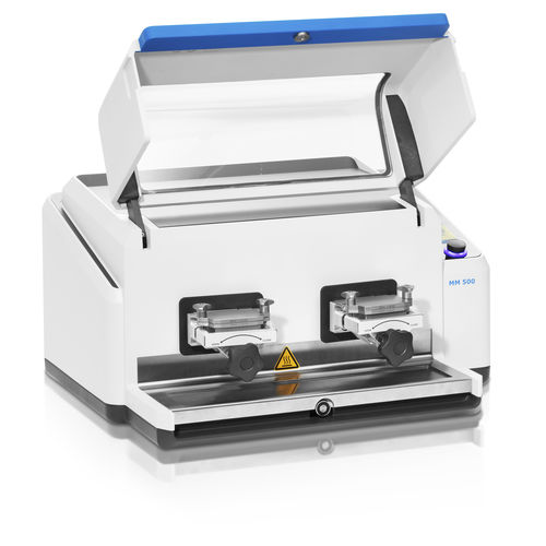 Vibro-frantumatore per materie plastiche - MM 500 NANO - Retsch GmbH - per vetro / per legno / per ceramica