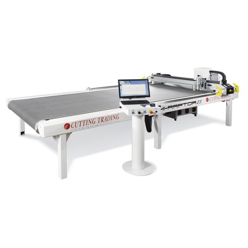Macchina da taglio a lama - RAPTOR HI 2.5  - Cutting Trading International SRL - per tessuti / per materiali compositi / CNC