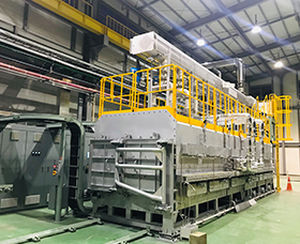 Forno a suola mobile - HANWHA MACHINERY - di calcinazione / per batch