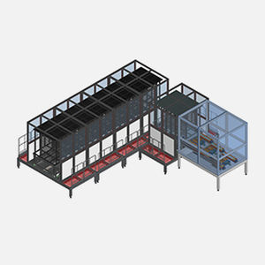 Sistema di trasporto di trasporto - BRC - HANWHA MACHINERY - industriale / per cassette