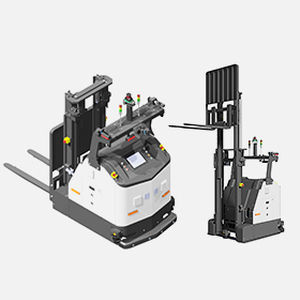 Carrello elevatore elettrico - HANWHA MACHINERY - a guida automatica / ad alta prestazione