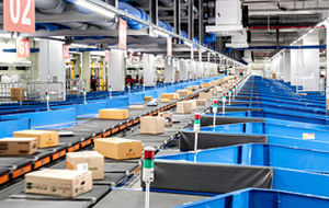 Sistema di smistamento automatico - HANWHA MACHINERY - ad alta velocità / a nastro