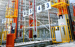 Sistema di carico per magazzino - HANWHA MACHINERY