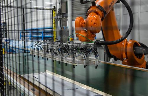Cella robotizzata di taglio - GUNNAR AG - per cernita
