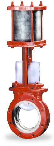 Valvola a ghigliottina - G series - Red Valve - a comando pneumatico / di controllo / per prodotti chimici