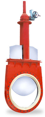Valvola a ghigliottina - G - Red Valve - a comando idraulico / di arresto / per olio