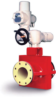 Valvola a manicotto - 5200 E - Red Valve - elettrica / di controllo / per fango