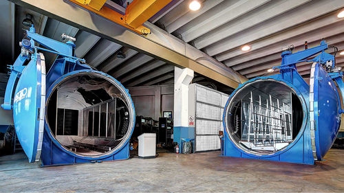 Autoclave di processo - Maroso S.r.l. - per gomma / per la polimerizzazione del materiale composito aeronautico / per l'industria del vetro