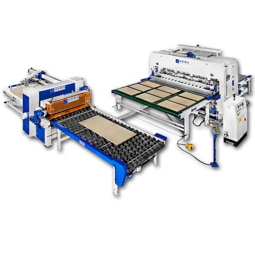Linea di presse per pannelli di legno - PCC series - ORMAMACCHINE S.p.A. - automatica
