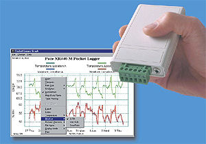 Registratore di dati di temperatura - XR440 - Pace Scientific - senza schermo / in miniatura / multicanale