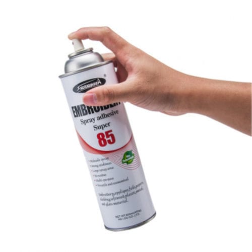 Colla per metallo - Sprayidea 85 - Dongguan Dayang Aerosol Chemical Technology Co., Ltd. - monocomponente / industriale / trasparente
