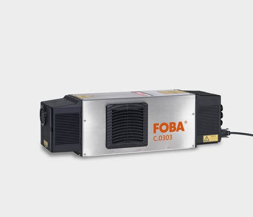 Sistema di marcatura laser CO2 - C.303 - FOBA Laser Marking + Engraving - industriale / per l'industria automobilistica / per scatole in cartone