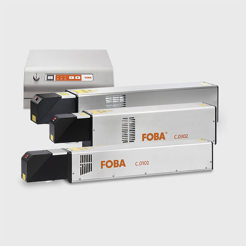 Macchina di marcatura laser CO2 - C.0102 / C.0302 / C.0602 - FOBA Laser Marking + Engraving - per metallo / per materie plastiche / di carta