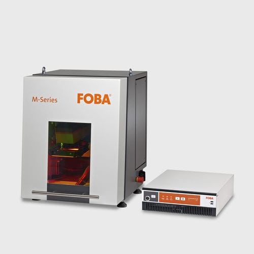 Macchina di marcatura laser a fibra - M1000 - FOBA Laser Marking + Engraving - laser pulsato a fibra / per metallo / per materie plastiche