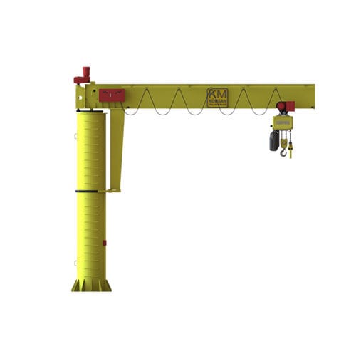 Gru a bandiera a colonna - KM KUMSAN CRANE SYSTEMS - 360° / di sollevamento