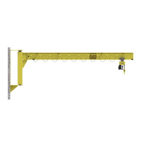 Gru a bandiera a muro - KM KUMSAN CRANE SYSTEMS - 180° / di sollevamento