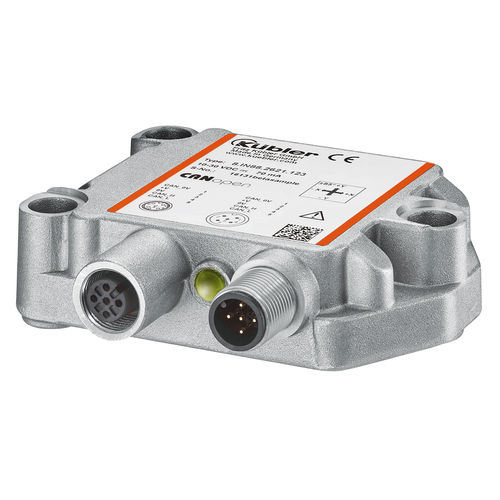 Sensore di inclinazione 1 asse - IN88 - KÜBLER GmbH - 2 assi / CANopen / IP67