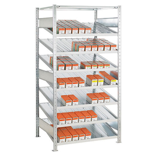 Scaffalatura per magazzino di stoccaggio - SCHULTE Lagertechnik - Gebr. Schulte GmbH & Co. KG - per scatole / galvanizzata