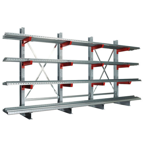 Scaffalatura cantilever - K 6000 - SCHULTE Lagertechnik - Gebr. Schulte GmbH & Co. KG - a doppia faccia / per carichi pesanti / per prodotti ingombranti