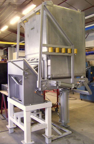 Ribaltatore pneumatico - CMS Conteneurs Manutention Stockage - per container / in acciaio inossidabile / ATEX