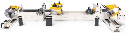 Linea di taglio trasversale con ghigliottina - CLSLT1600 - SACFORM / AGMline - per acciaio / per lamiere / di bobina